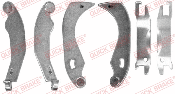 Adjuster Set, drum brake (101 53 006)