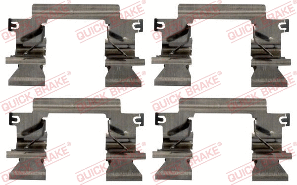 Accessory Kit, disc brake pad (109-1862)