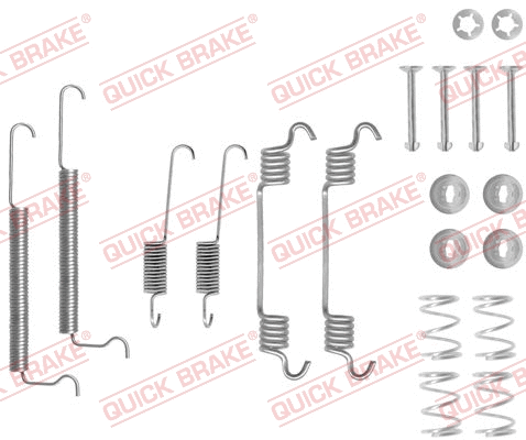 Accessory Kit, brake shoes (105-0709)