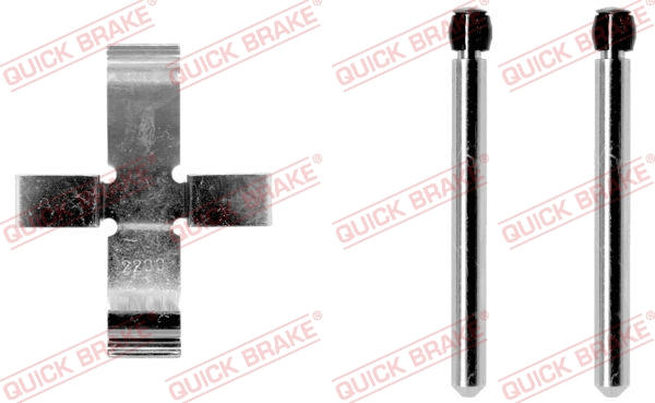 Accessory Kit, disc brake pad (109-0905-1)