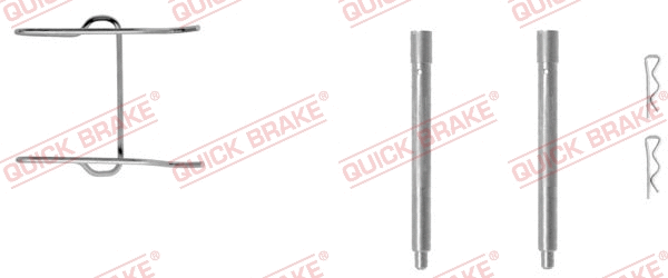 Accessory Kit, disc brake pad (109-1149-1)