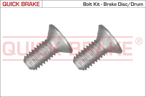 Screw Set, brake disc (11671K)
