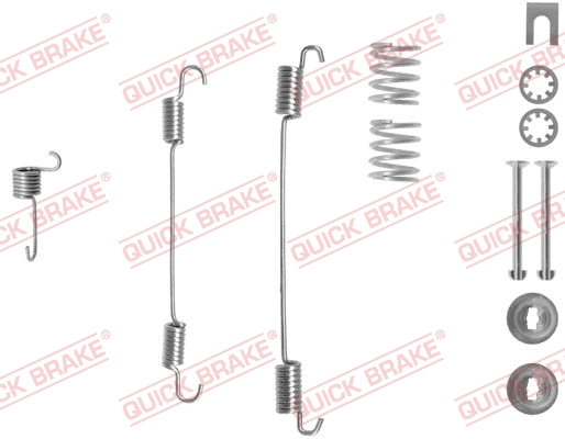 Accessory Kit, brake shoes (105-0747-1L)