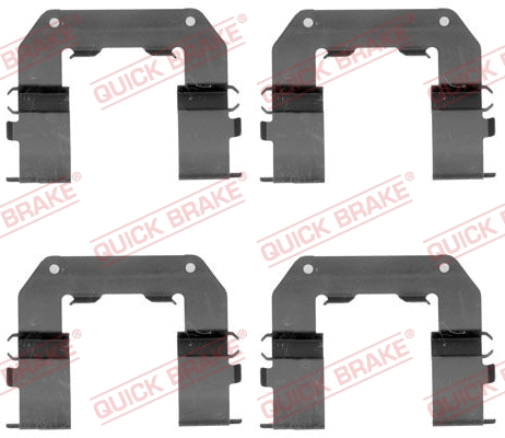 Accessory Kit, disc brake pad (109-1767)