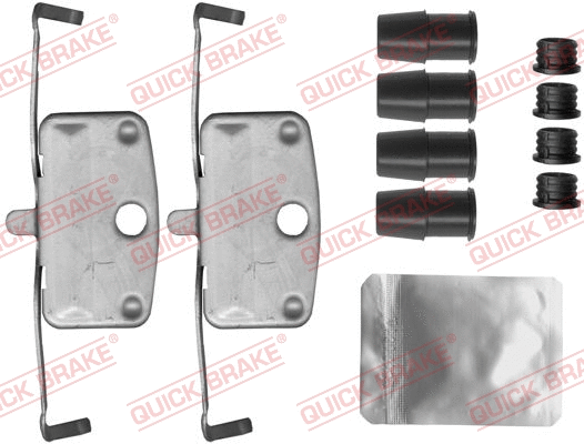 Accessory Kit, disc brake pad (109-1882)
