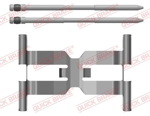 Accessory Kit, disc brake pad (109-0143-1)