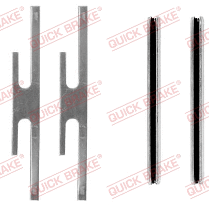 Accessory Kit, disc brake pad (109-0975-1)