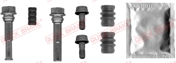 Guide Sleeve Kit, brake caliper (113-0012X)