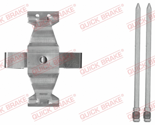 Accessory Kit, disc brake pad (109-1804-1)