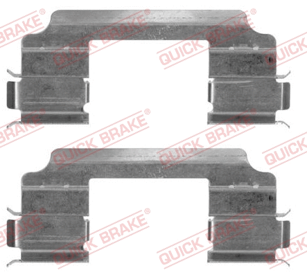 Accessory Kit, disc brake pad (109-1817R-1)