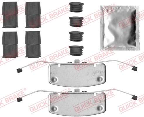 Accessory Kit, disc brake pad (109-0052)