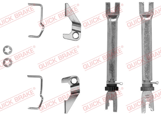 Adjuster Set, drum brake (102 53 009)