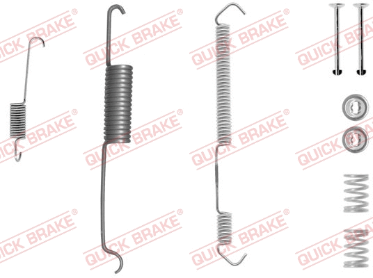 Accessory Kit, brake shoes (105-0691-1)