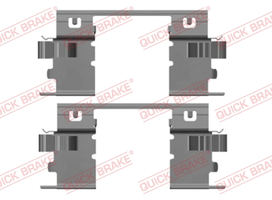 Accessory Kit, disc brake pad (109-0148R-1)