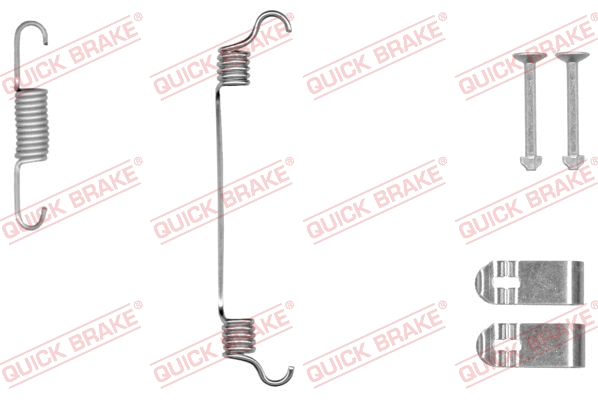 Accessory Kit, parking brake shoes (105-0019-1)