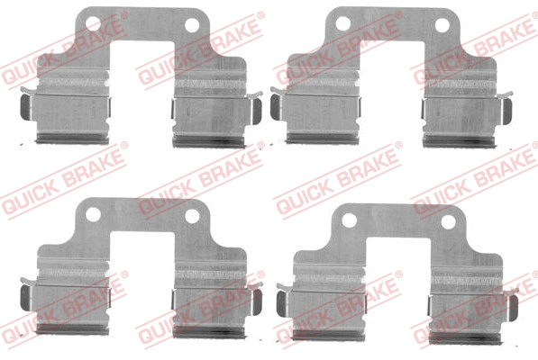 Accessory Kit, disc brake pad (109-1739)