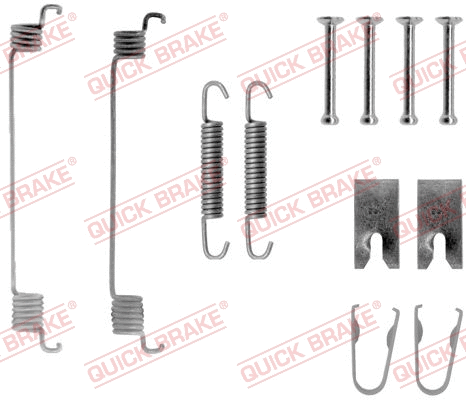 Accessory Kit, brake shoes (105-0794)
