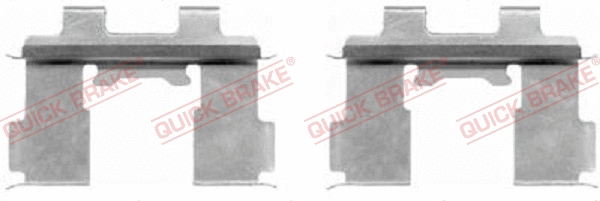 Accessory Kit, disc brake pad (109-1630-1)