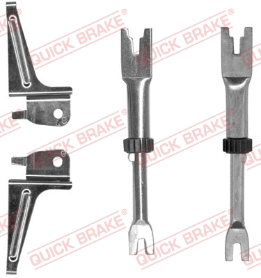 Adjuster Set, drum brake (102 53 006)