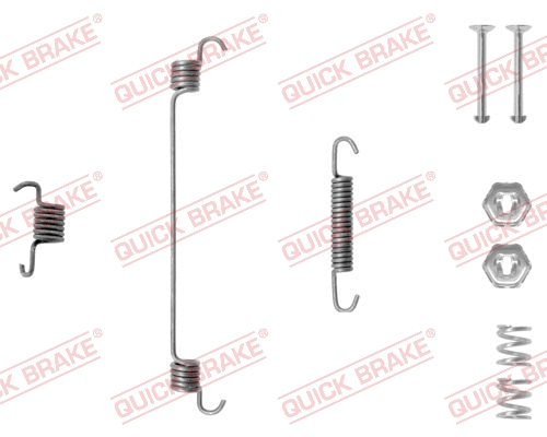 Accessory Kit, brake shoes (105-0657-1R)
