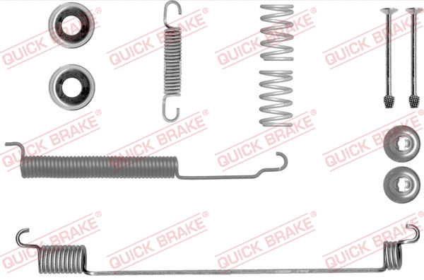 Accessory Kit, brake shoes (105-0843-1)