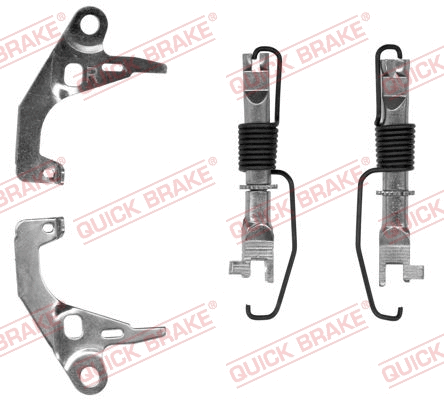 Adjuster Set, drum brake (108 53 001)