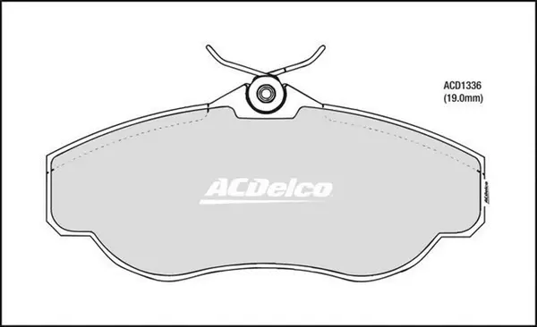 Brake Pad Set, disc brake (ACD1336)
