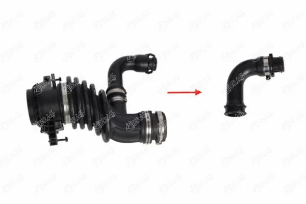 Intake Hose, air filter (19973)