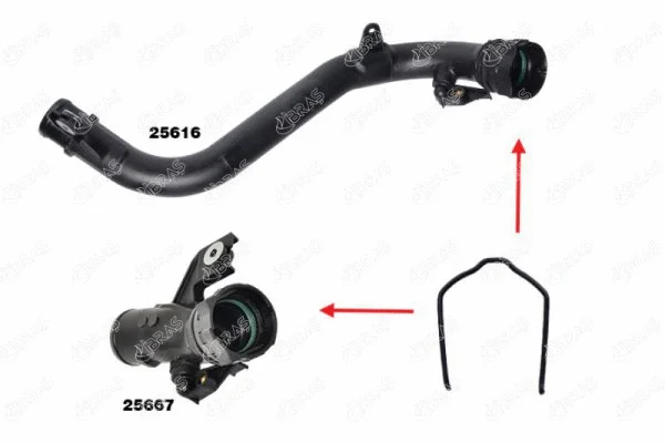 Fastening Clamp, charge air hose (25618)