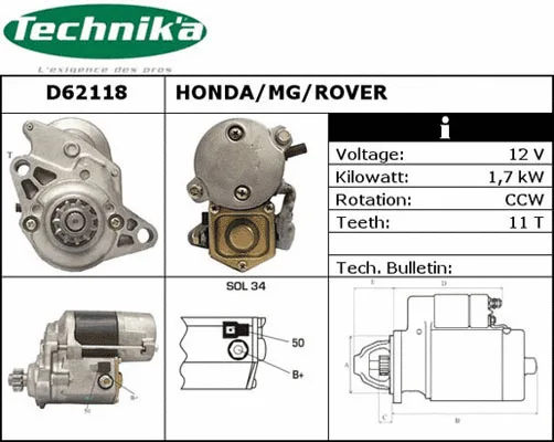 Starter (D62118)