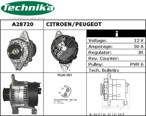 Alternator (A28720)
