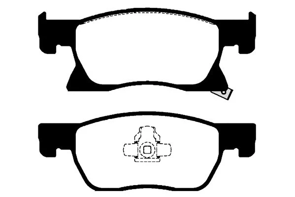 Brake Pad Set, disc brake (01902A)