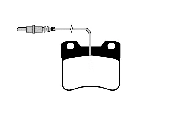 Brake Pad Set, disc brake (01030A)