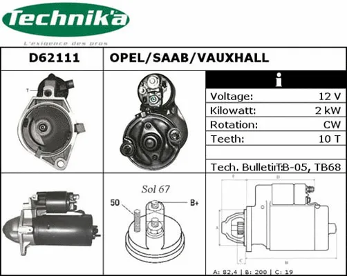 Starter (D62111)