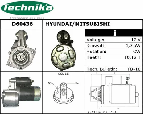 Starter (D60436)