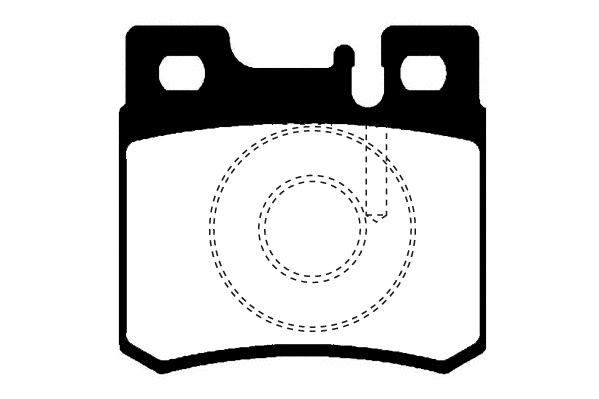 Brake Pad Set, disc brake (02050)