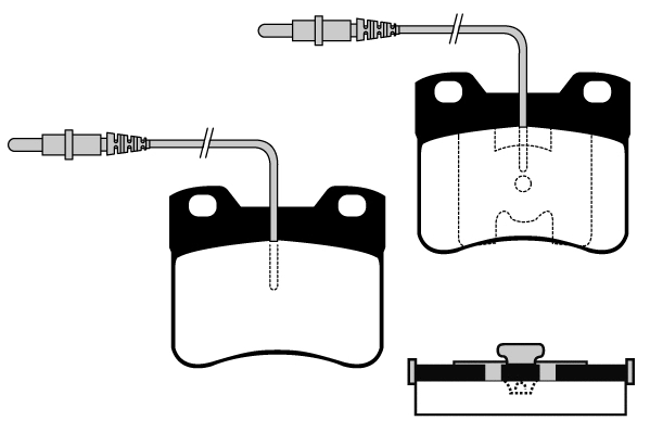 Brake Pad Set, disc brake (01045B)