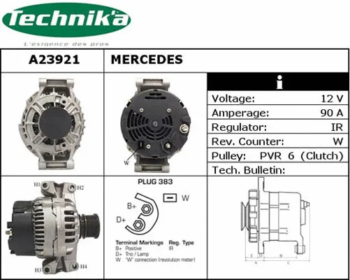Alternator (A23921)