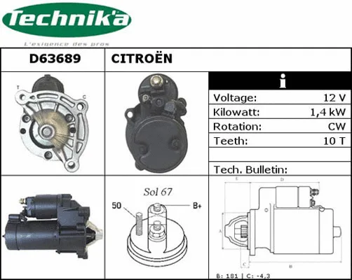 Starter (D63689)