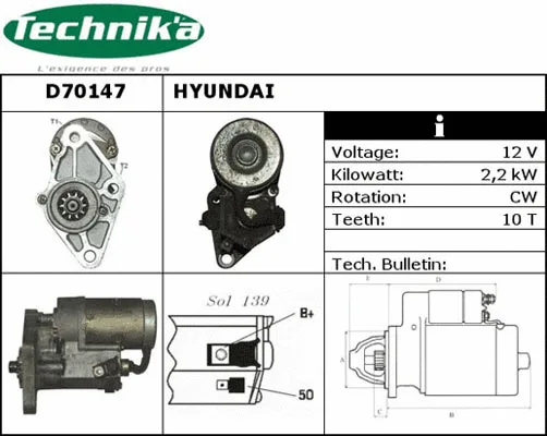 Starter (D70147)