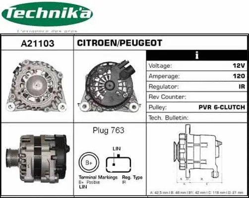 Alternator (A21103)