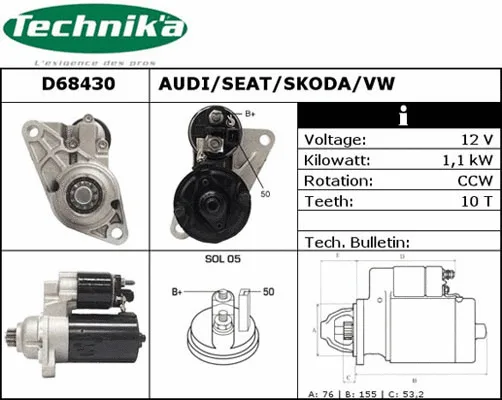 Starter (D68430)