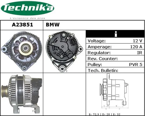 Alternator (A23851)