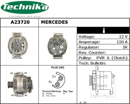 Alternator (A23720)