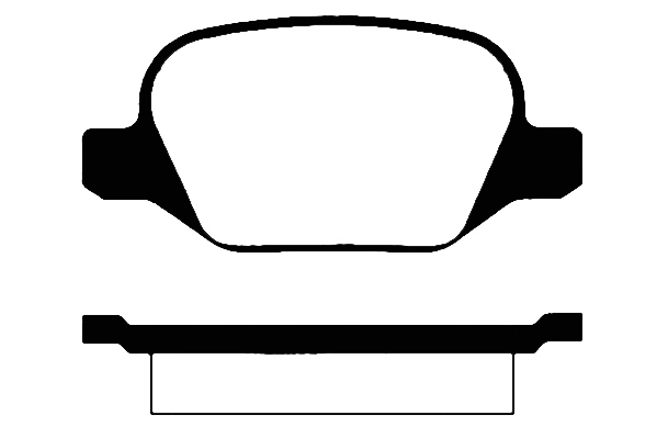 Brake Pad Set, disc brake (02101)