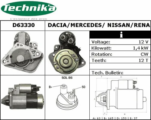 Starter (D63330)