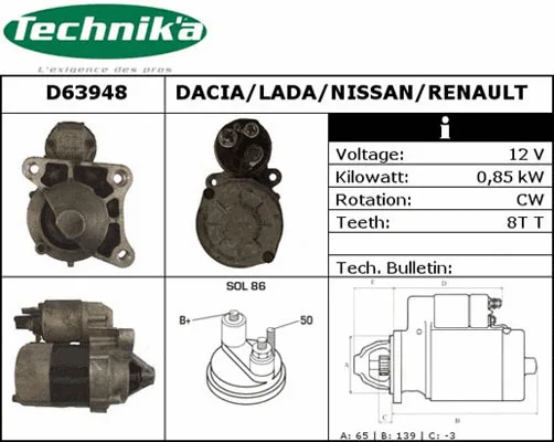 Starter (D63948)