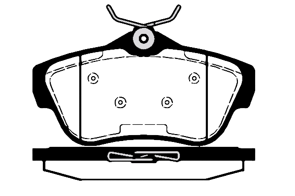 Brake Pad Set, disc brake (02191)