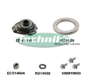 Repair Kit, suspension strut support mount (KSU6031)