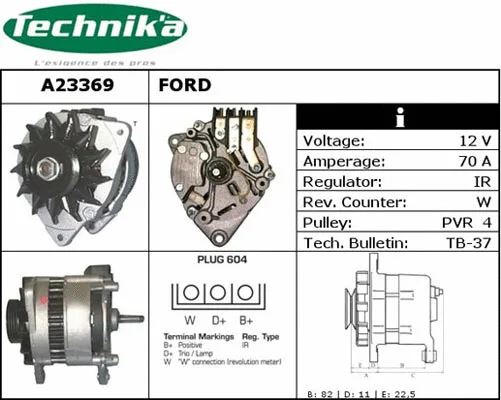 Alternator (A23369)